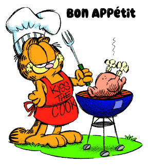 Bon appétit Garfield
